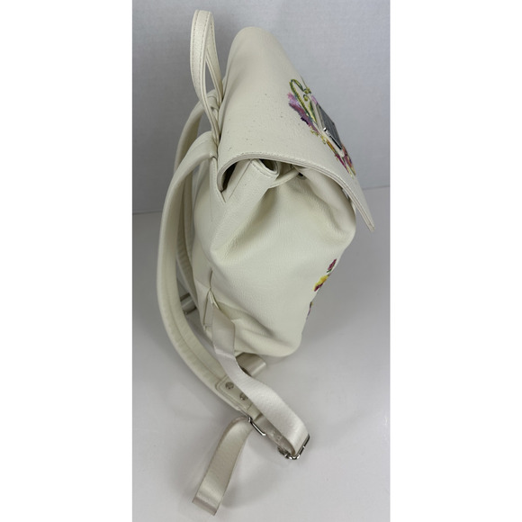 *Flawed* Loungefly Disney Alice in Wonderland Embroidered Floral Mini Backpack - Picture 15 of 16
